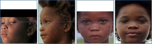 Montage of inspiration pictures of the actress Quvenzhané Wallis.